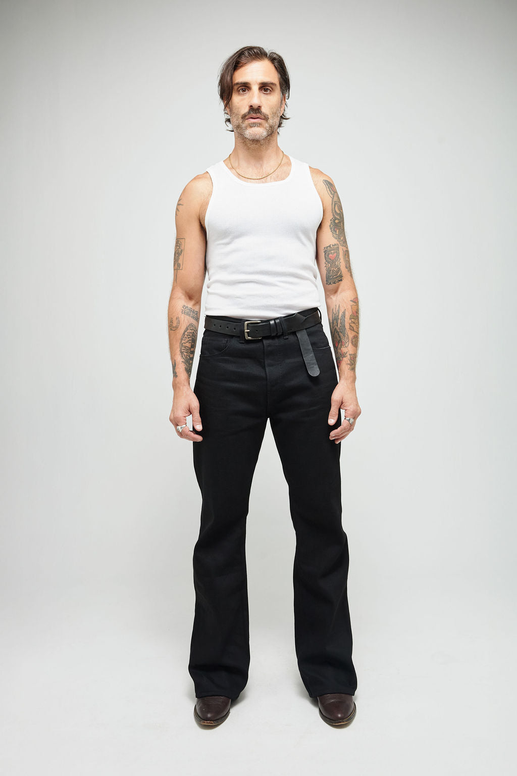 Black Bootcut Jeans