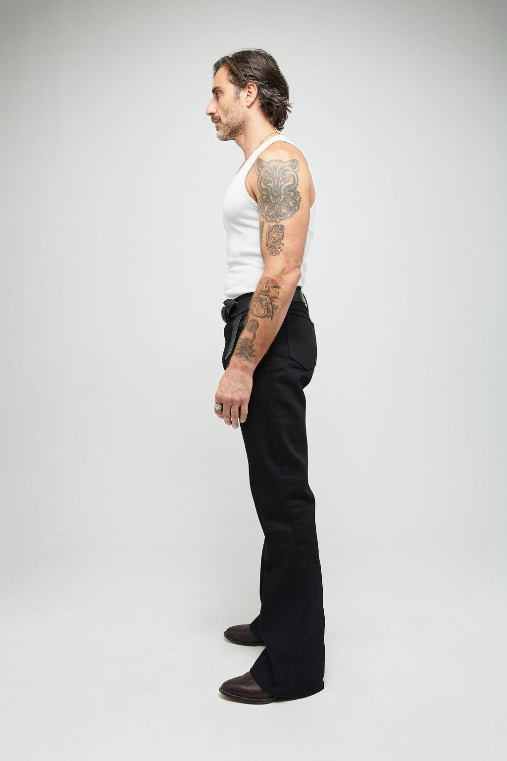 Black Bootcut Jeans