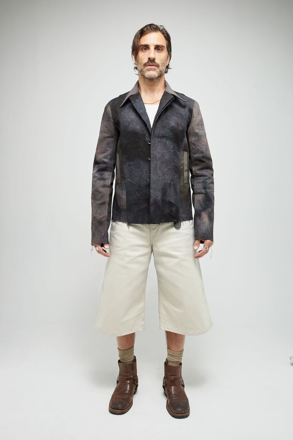 Shadow Dye Denim Jacket