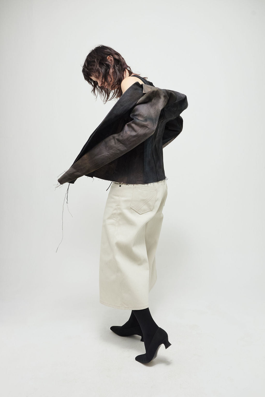 Shadow Dye Denim Jacket