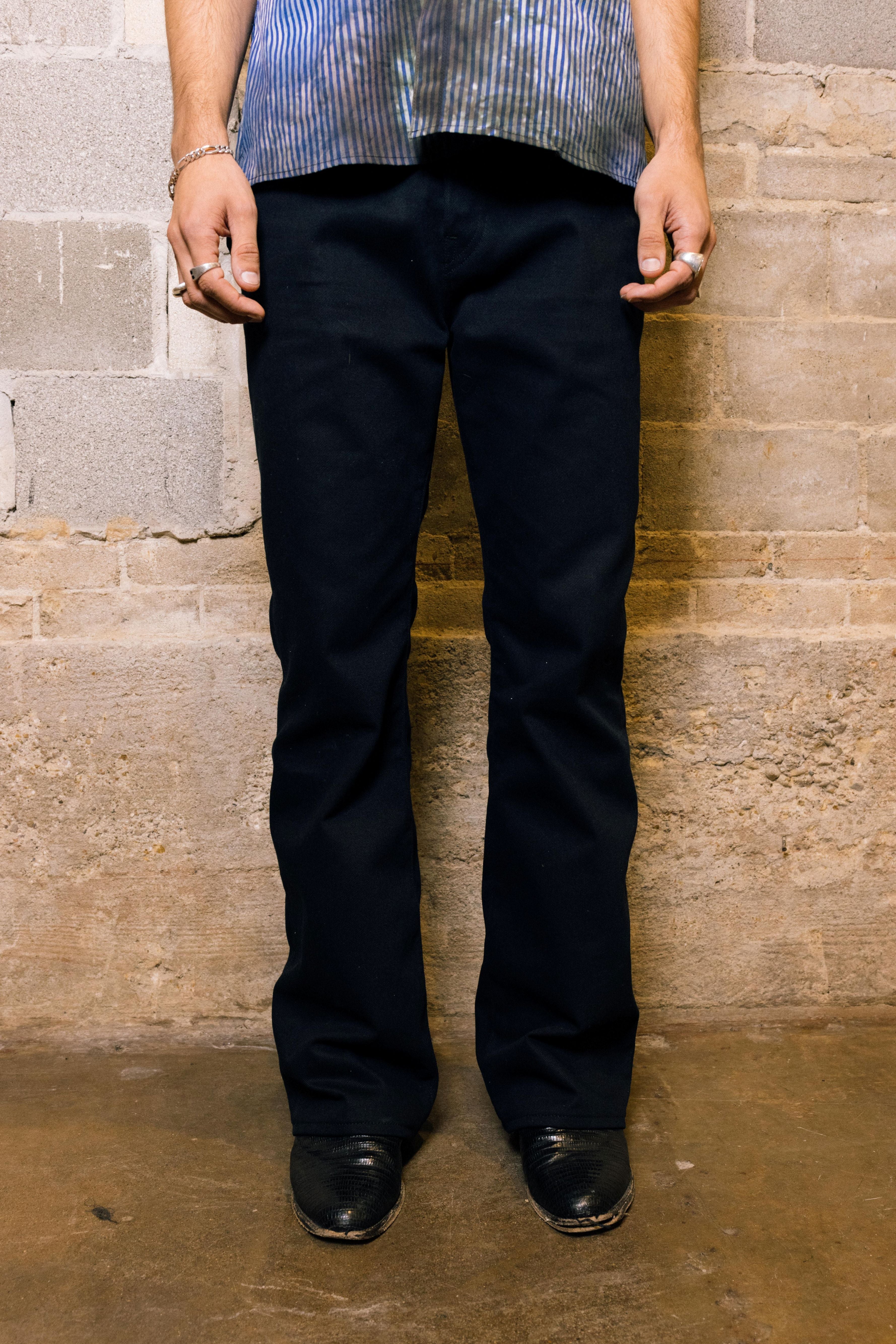 Black Bootcut Jeans